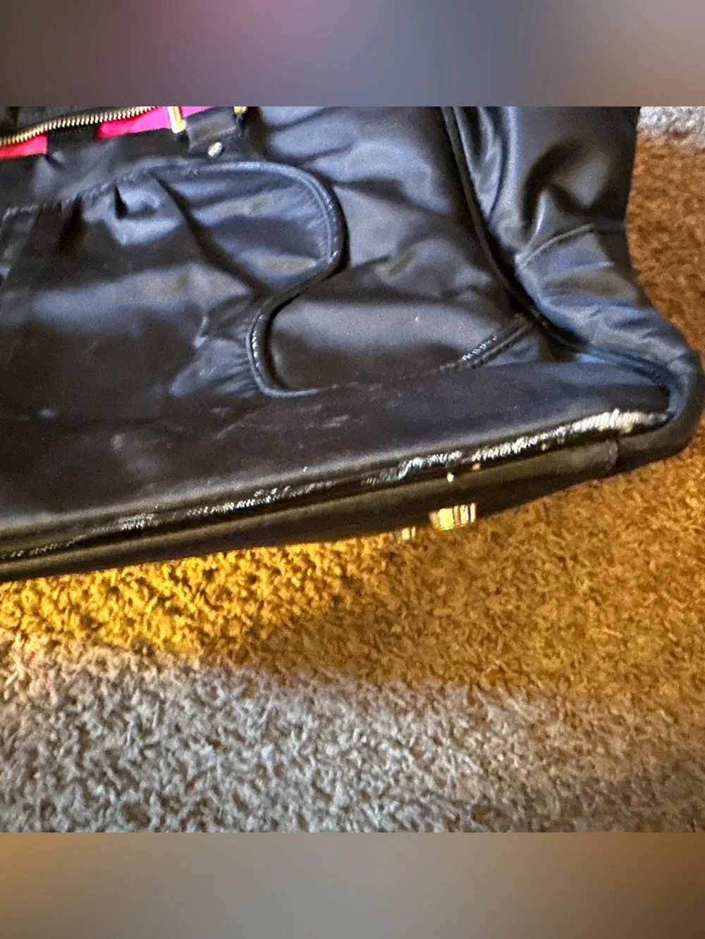 Lululemon black gym bag/ laptop bag see pictures for detail.